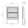 5 Jahre garantie China LED beleuchtung lieferant hohe qualität super helle bereich licht LED straßenlaterne DLC 150 watt 200 watt 300 watt